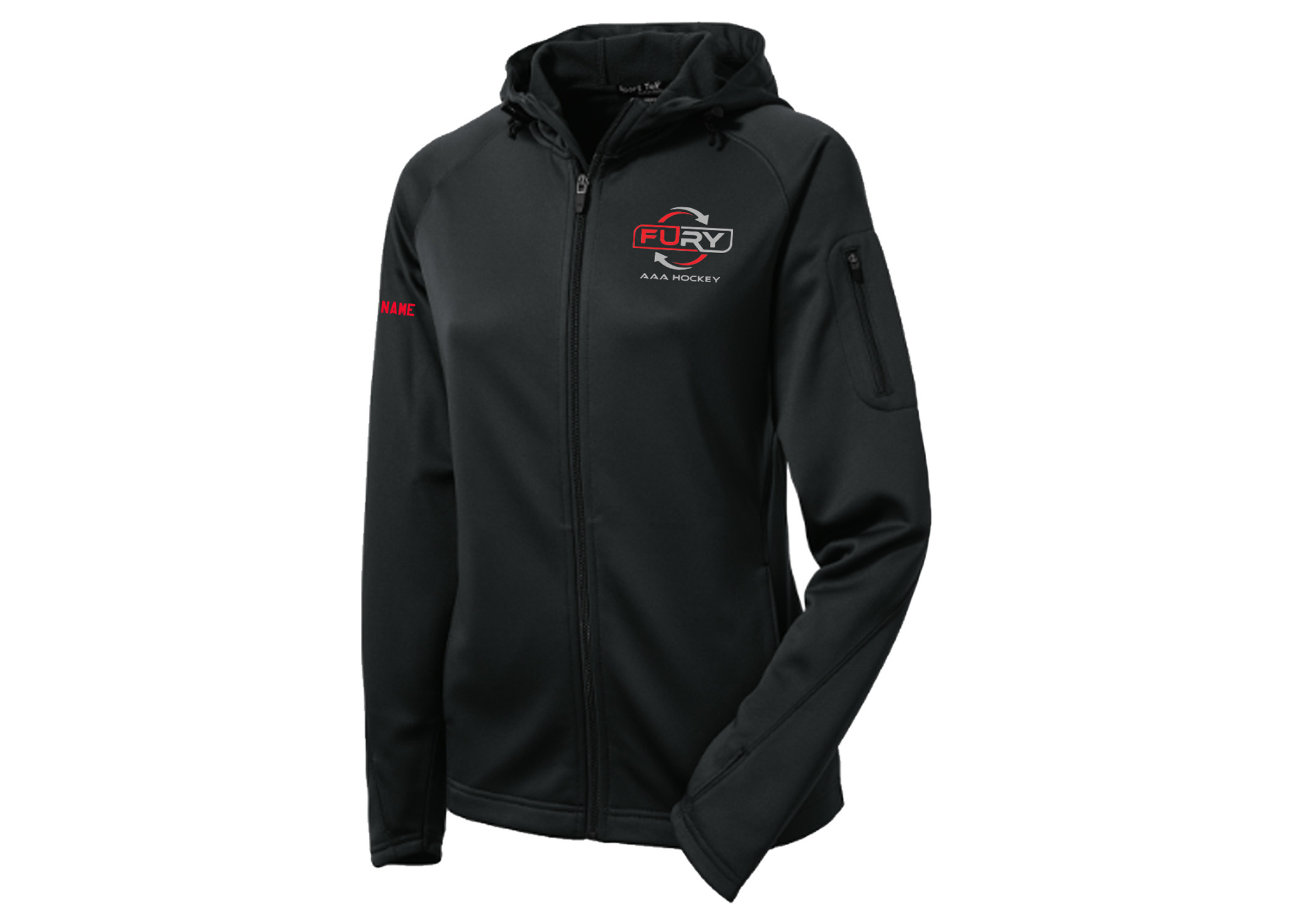 Ladies Zip Jacket - Image 2