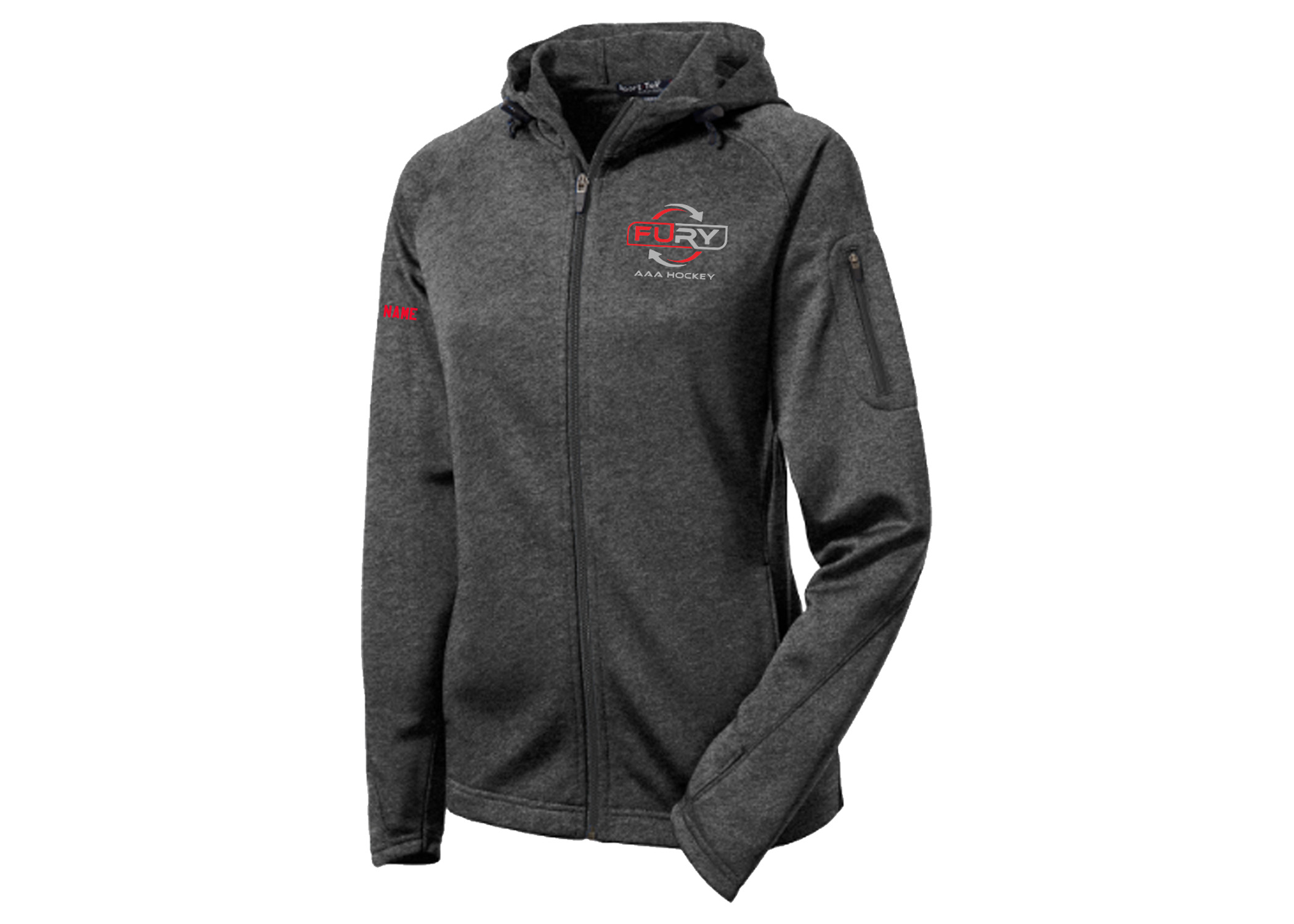 Ladies Zip Jacket - Image 3