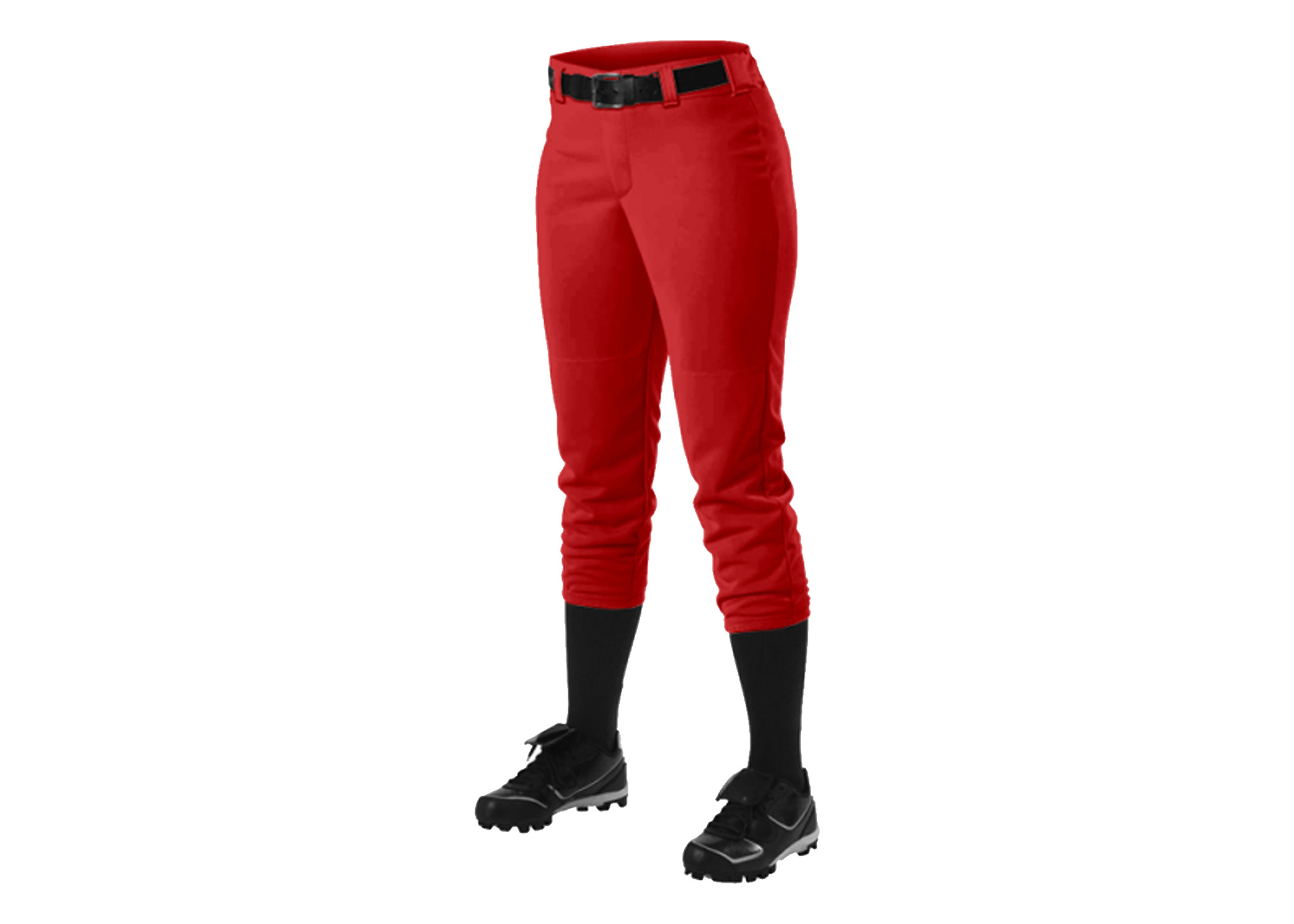 8U/10U Red Belt Looped Softball Pant