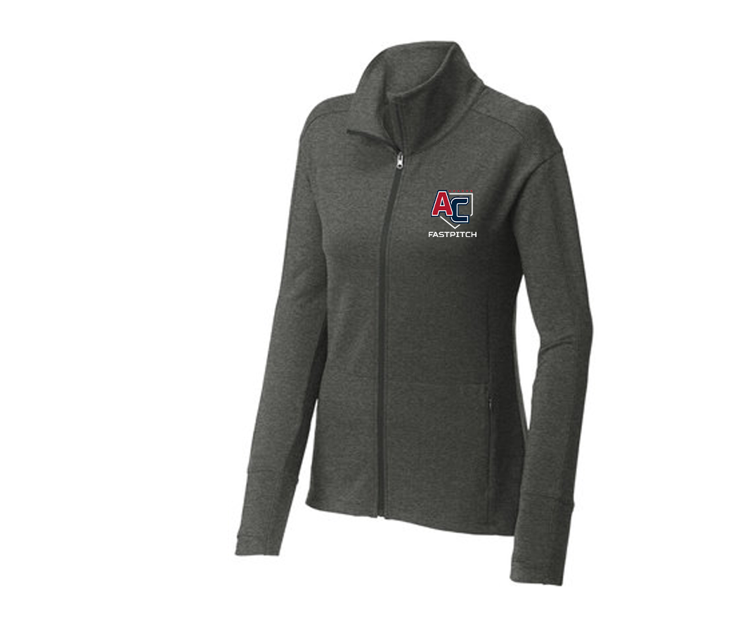 Ladies 7.4 oz Performance Full-Zip - Image 3
