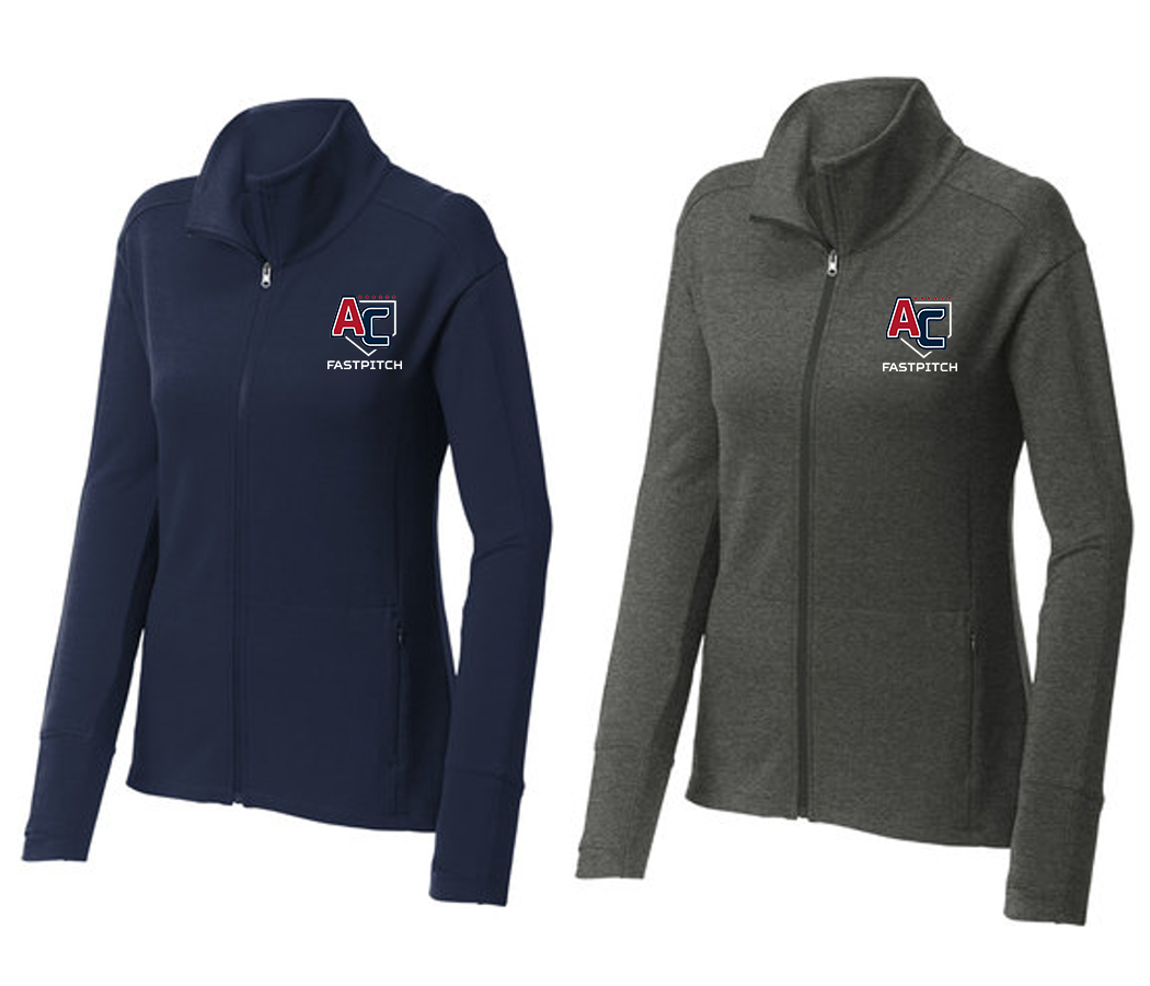 Ladies 7.4 oz Performance Full-Zip
